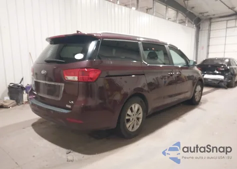 2017 Kia Sedona Lx из США, поврежденный, VIN KNDMB5C18H6284404